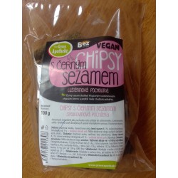 Chipsy s černým sezamem 100g