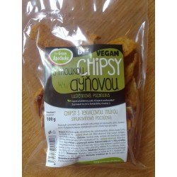 Chipsy s dýňovou moukou 100g